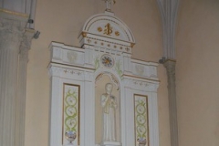 autel latérale église de passins